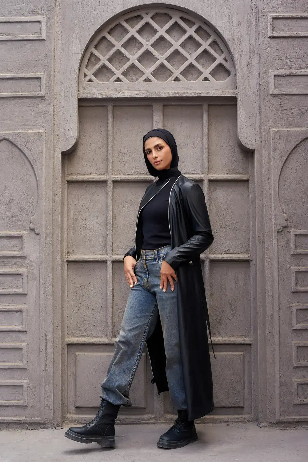 Elegant Modest Coat Dress | Coats | LEKTARA Lektara Elegant Modest Coat Dress | Coats | LEKTARA Lektara